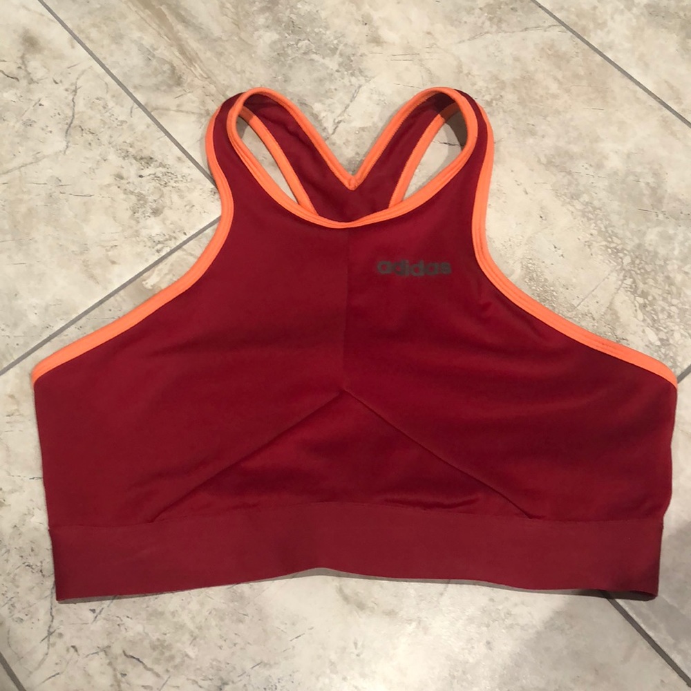 Adidas High Neck Sports Bra